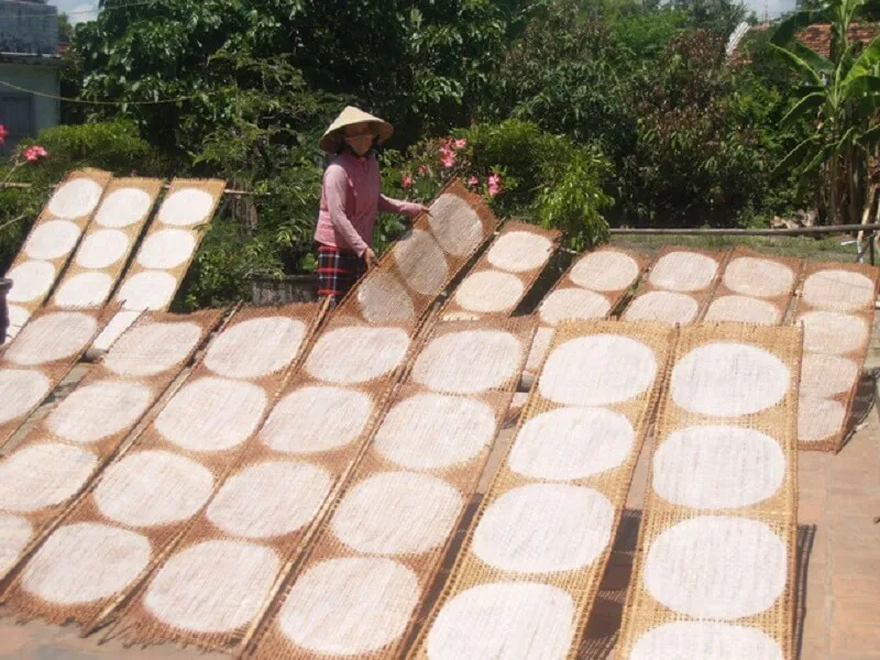 Làng nghề Bánh tráng Hòa Đa – Đặc sản truyền thống của tỉnh Phú Yên