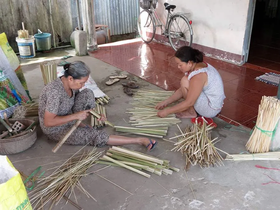 Làng nghề đan đát Mỹ An, nét đẹp văn hóa len lỏi trong từng sản phẩm