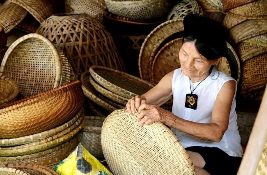 Làng nghề đan đát Phước Quới, vẻ đẹp truyền thống trong từng sản phẩm thủ công