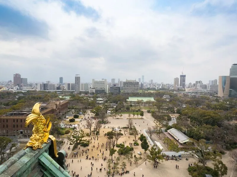 Lâu đài Osaka chứng nhân qua bao thăng trầm trong lịch sử Nhật Bản