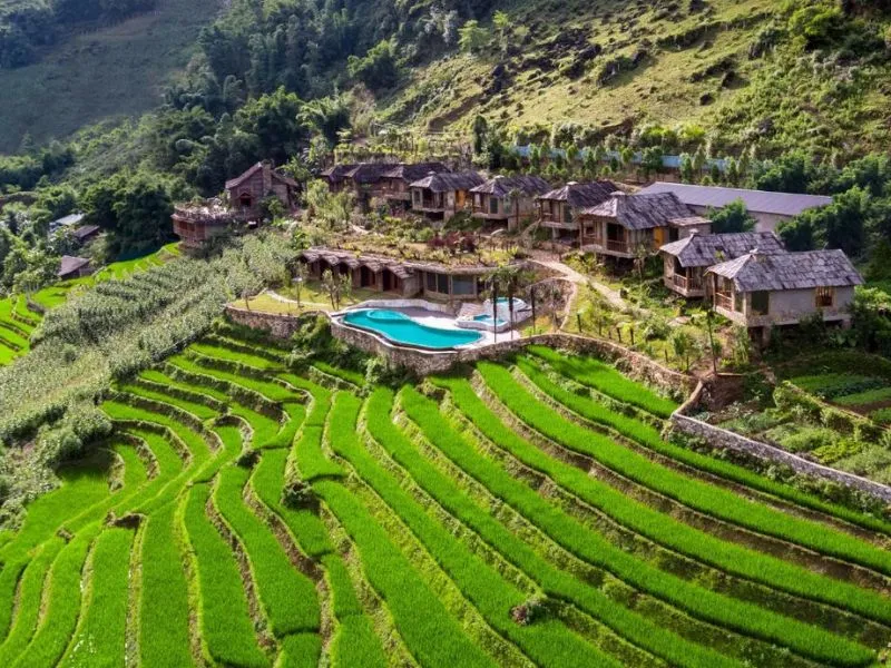 Laxsik Ecolodge không gian nghỉ dưỡng nằm giữa thung lũng Mường Hoa