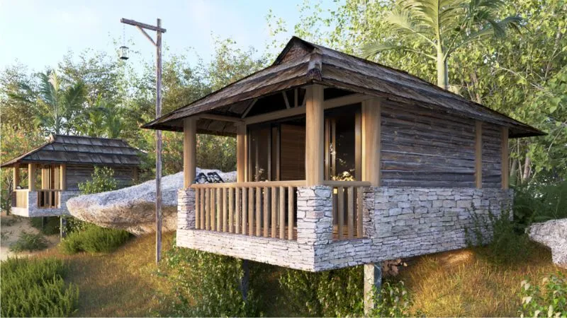 Laxsik Ecolodge không gian nghỉ dưỡng nằm giữa thung lũng Mường Hoa