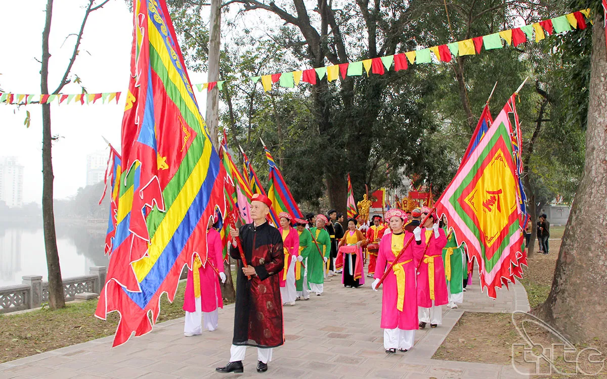 Lễ hội đền Voi Phục – Lễ hội của ngôi đền trấn giữ phía Tây trong Tứ trấn của kinh thành Thăng Long