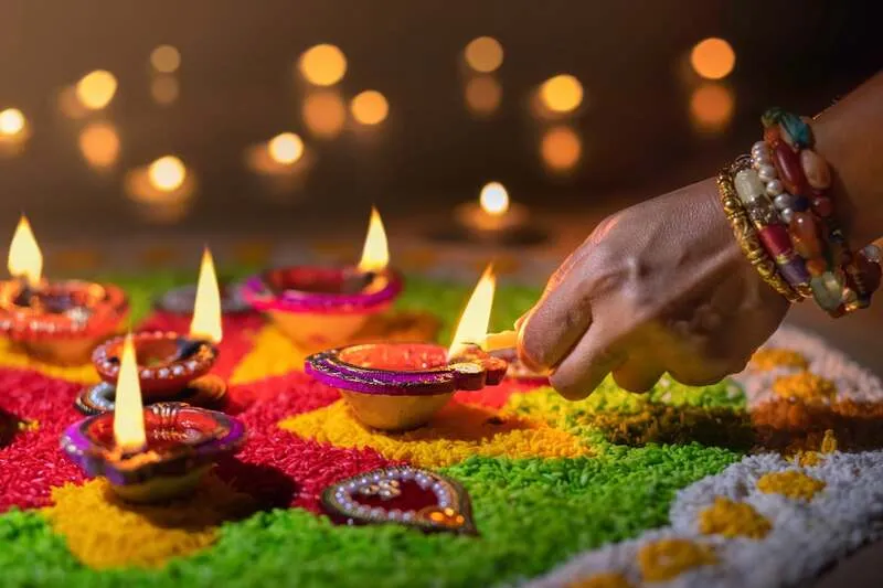 Lễ hội Diwali hiện thân cho chiến thắng của ánh sáng tại Ấn Độ