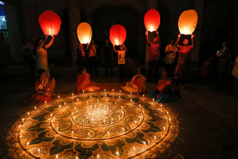 Lễ hội Diwali hiện thân cho chiến thắng của ánh sáng tại Ấn Độ