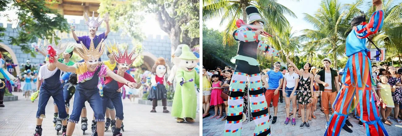 Lễ hội đường phố Carnival VinWonders Nha Trang – Lễ hội sắc màu vui tươi không thể bỏ qua tại Nha Trang