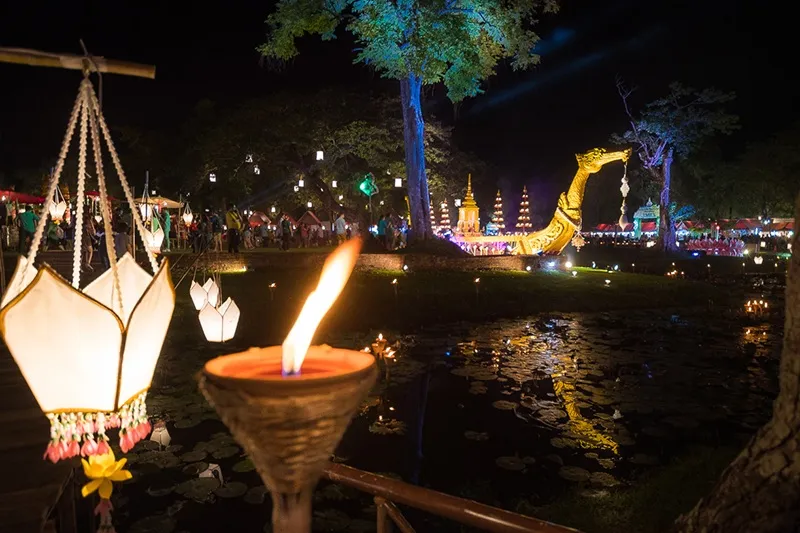 Lễ hội Loy Krathong, đêm lung linh bên dòng sông hiền hòa