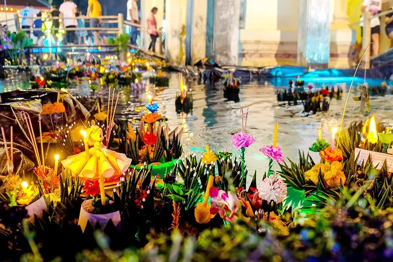 Lễ hội Loy Krathong, đêm lung linh bên dòng sông hiền hòa