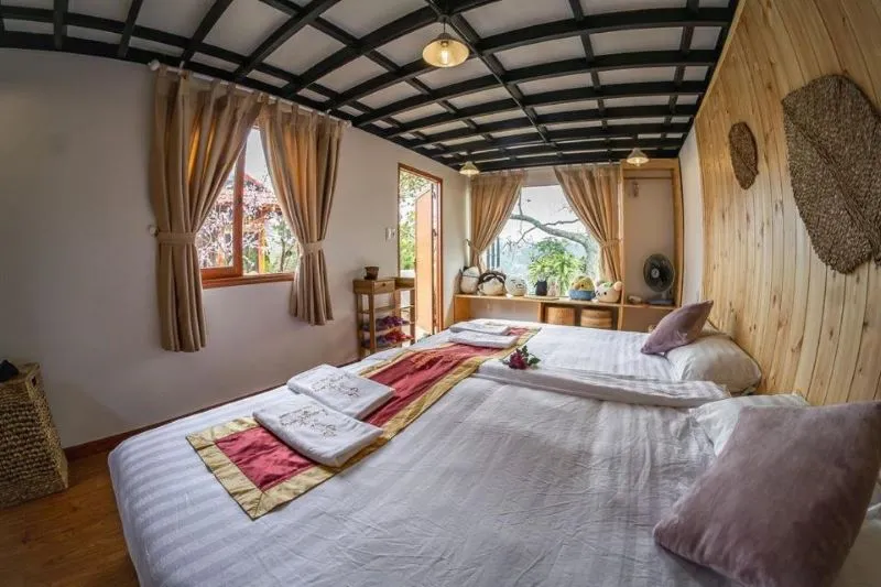 Lengkeng Homestay, điểm lưu trú view đồi núi cực đẹp tại Đà Lạt