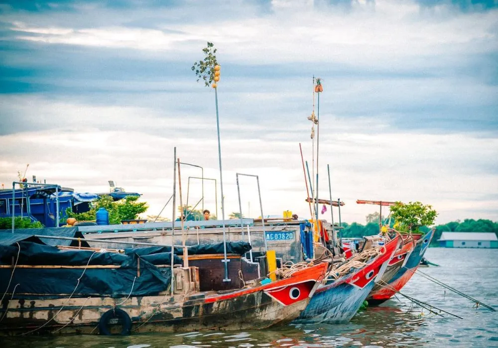 Lênh đênh Chợ nổi Long Xuyên và những trải nghiệm mua sắm thú vị