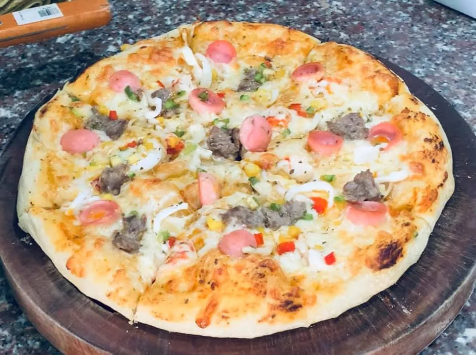 Lê’s Home Pizza Coffee, pizza Ý nhưng khẩu vị Việt