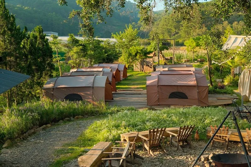 Lưu ngay top 10 địa điểm glamping Đà Lạt cực chill