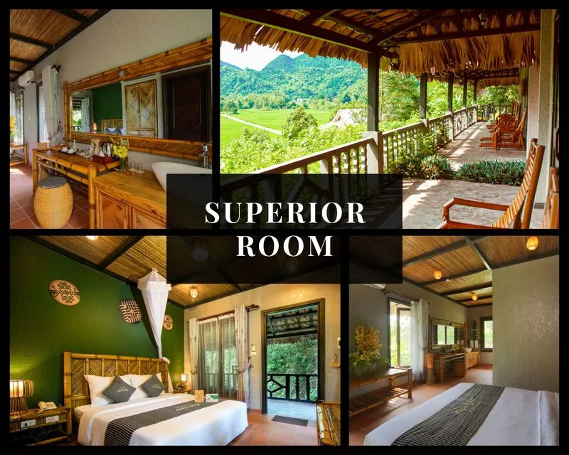 Mai Châu Ecolodge, điểm nghỉ dưỡng giữa núi rừng Tây Bắc