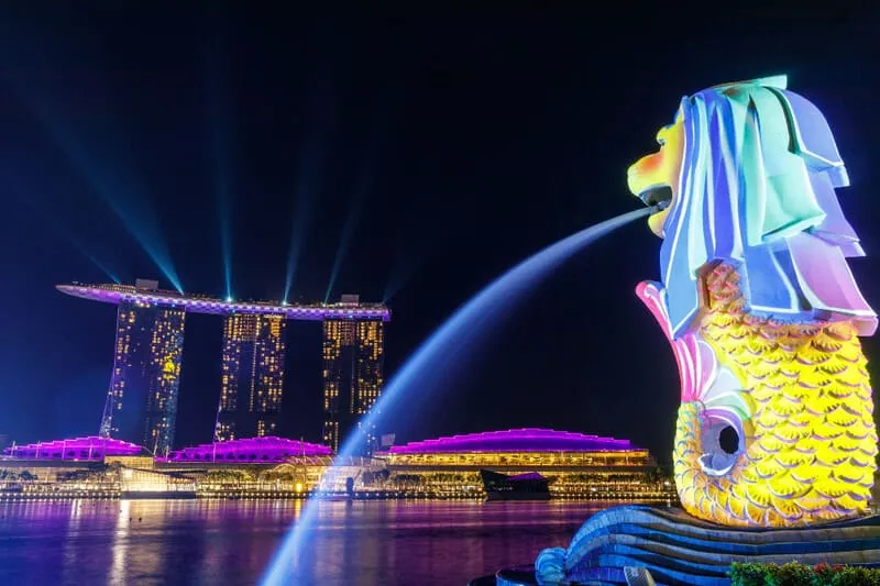 Merlion Park, công trình biểu tượng cho thời kỳ thịnh vượng tại Singapore