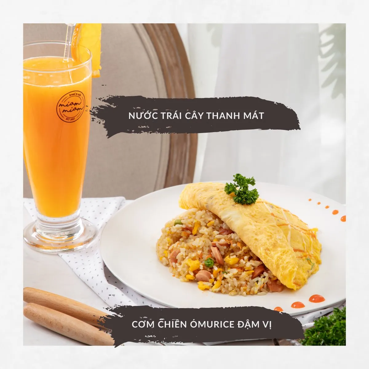 Miam Miam Bread & Cafe – Tiệm bánh trà mộng mơ