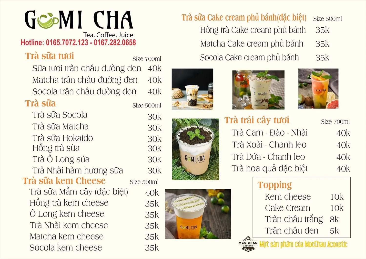 Mộc Châu Acoustic Café – Bản giao hưởng trà sữa ngọt ngào