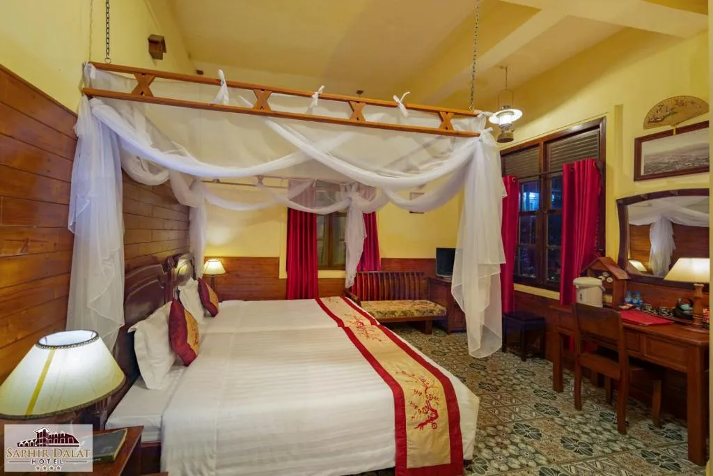 Một Saphir Dalat Hotel nổi bật kiến trúc Pháp cổ xưa