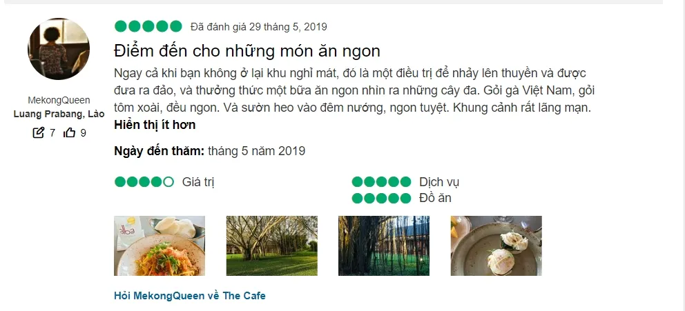 Một thoáng bình yên tại nhà hàng The Café Resort Azerai Cần Thơ