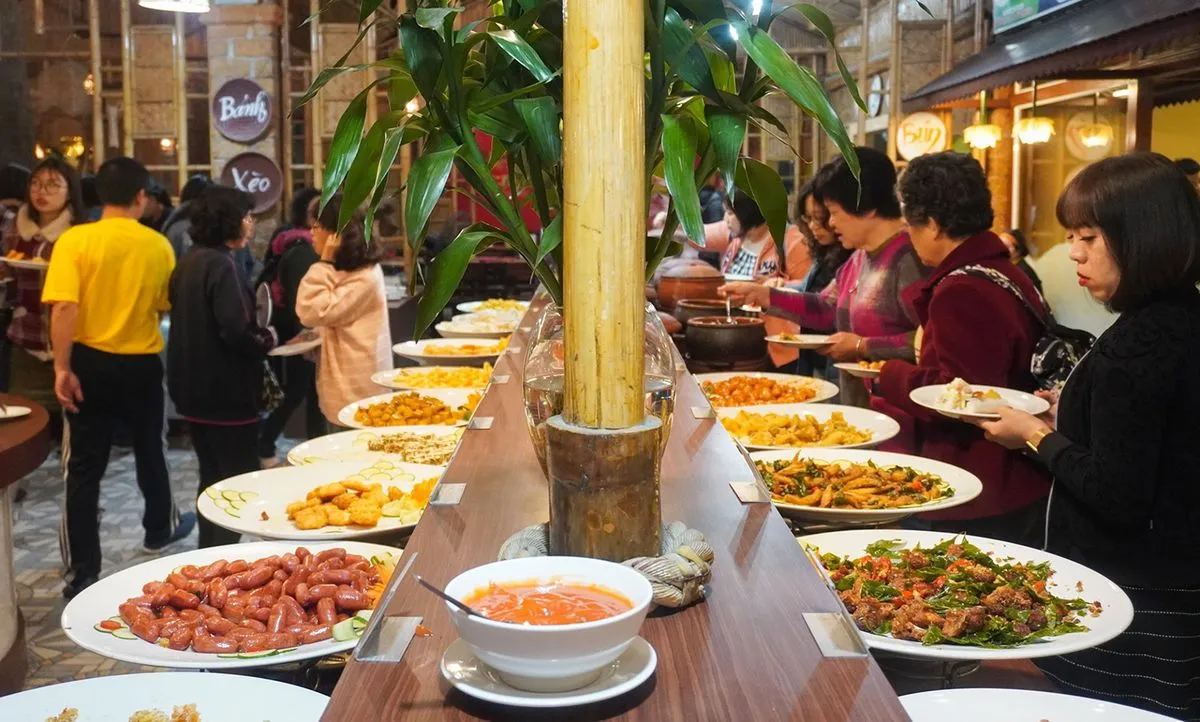 Nhà hàng Sen Á Đông Hạ Long – Buffet hải sản sang, xịn, mịn