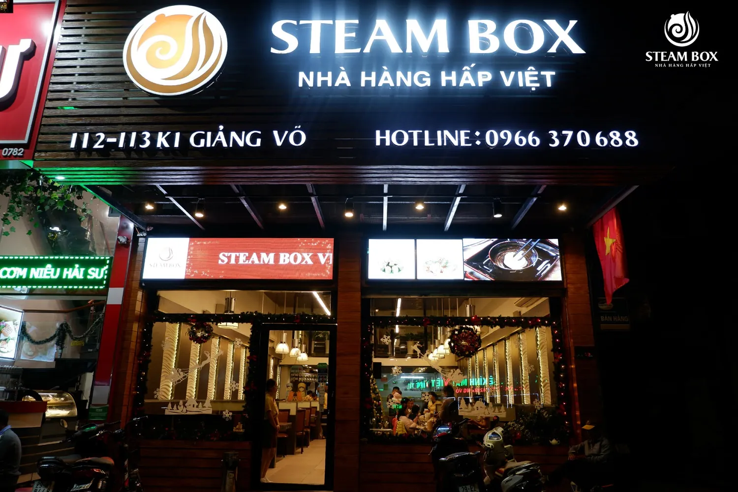 Nhà hàng Steam Box – Trải nghiệm ẩm thực với các món hấp đảm bảo dưỡng chất