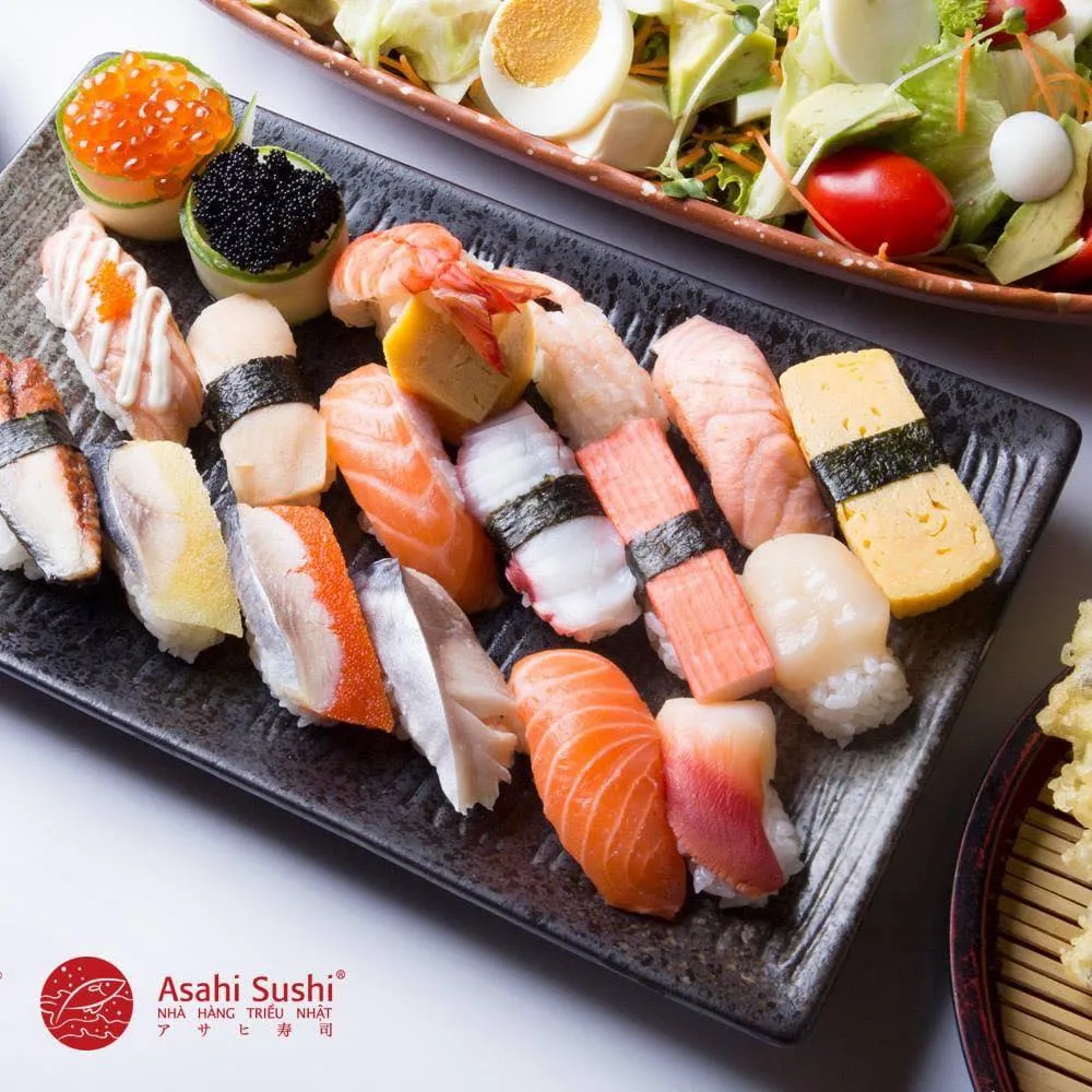 Nhà hàng Triều Nhật Asahi Sushi – Xứ sở Phù Tang thu nhỏ giữa lòng Hà Nội