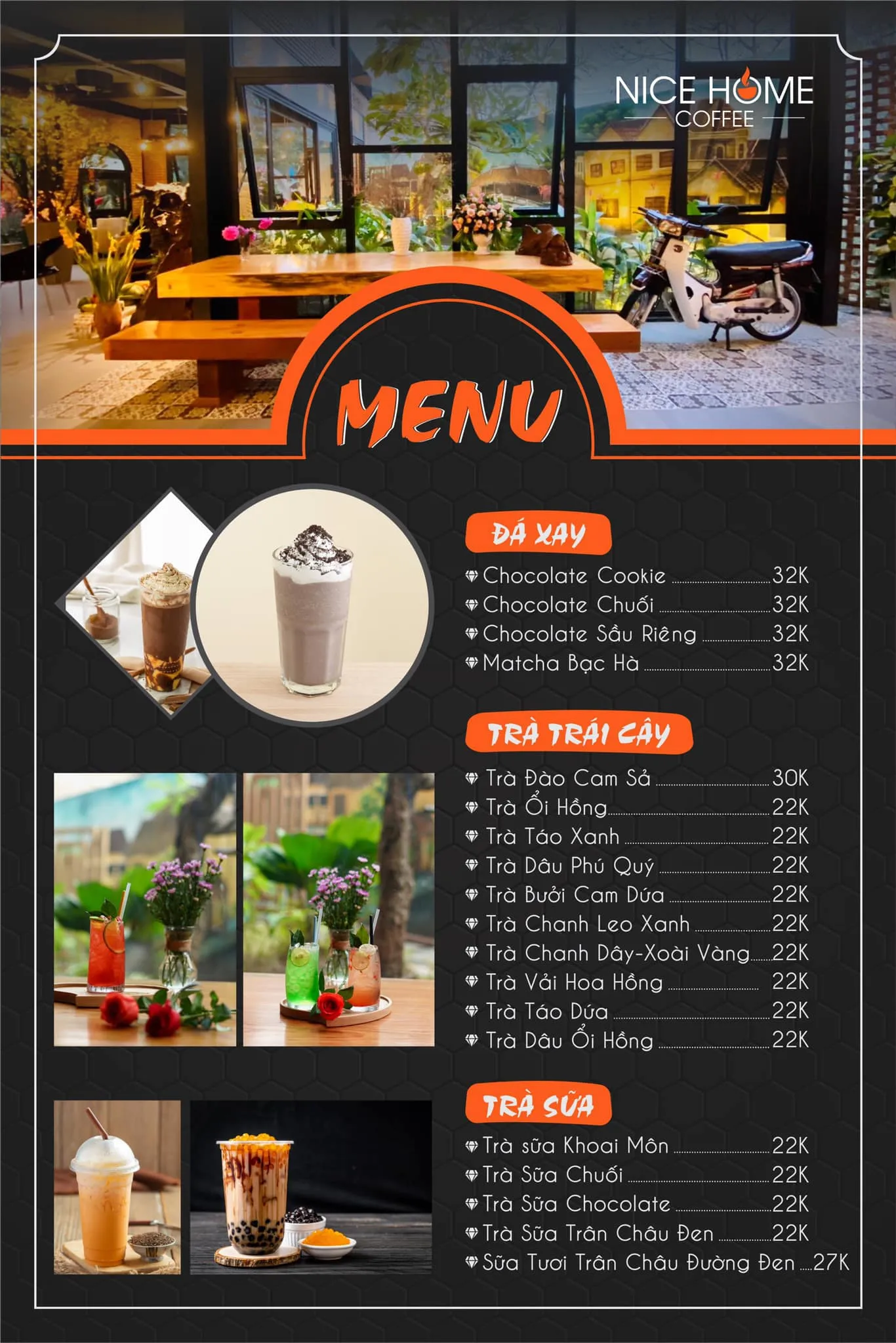 Nice Home Coffee – Quán café thu hút giới trẻ với thiết kế không gian ấn tượng