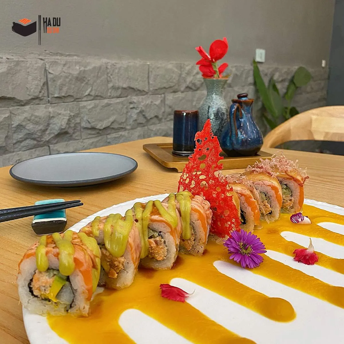 No nê ngay với thực đơn +200 món ngon hấp dẫn tại Hadu Sushi