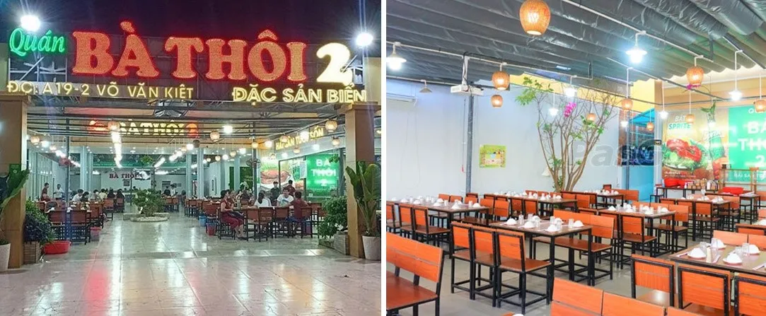 Oanh tạc Hải sản Bà Thôi Đà Nẵng nổi tiếng và lâu đời