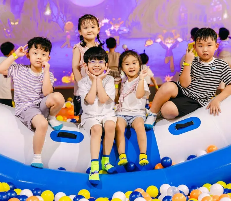 Oanh tạc Jump Arena quận 7 với những trò chơi bạt nhún siêu thú vị