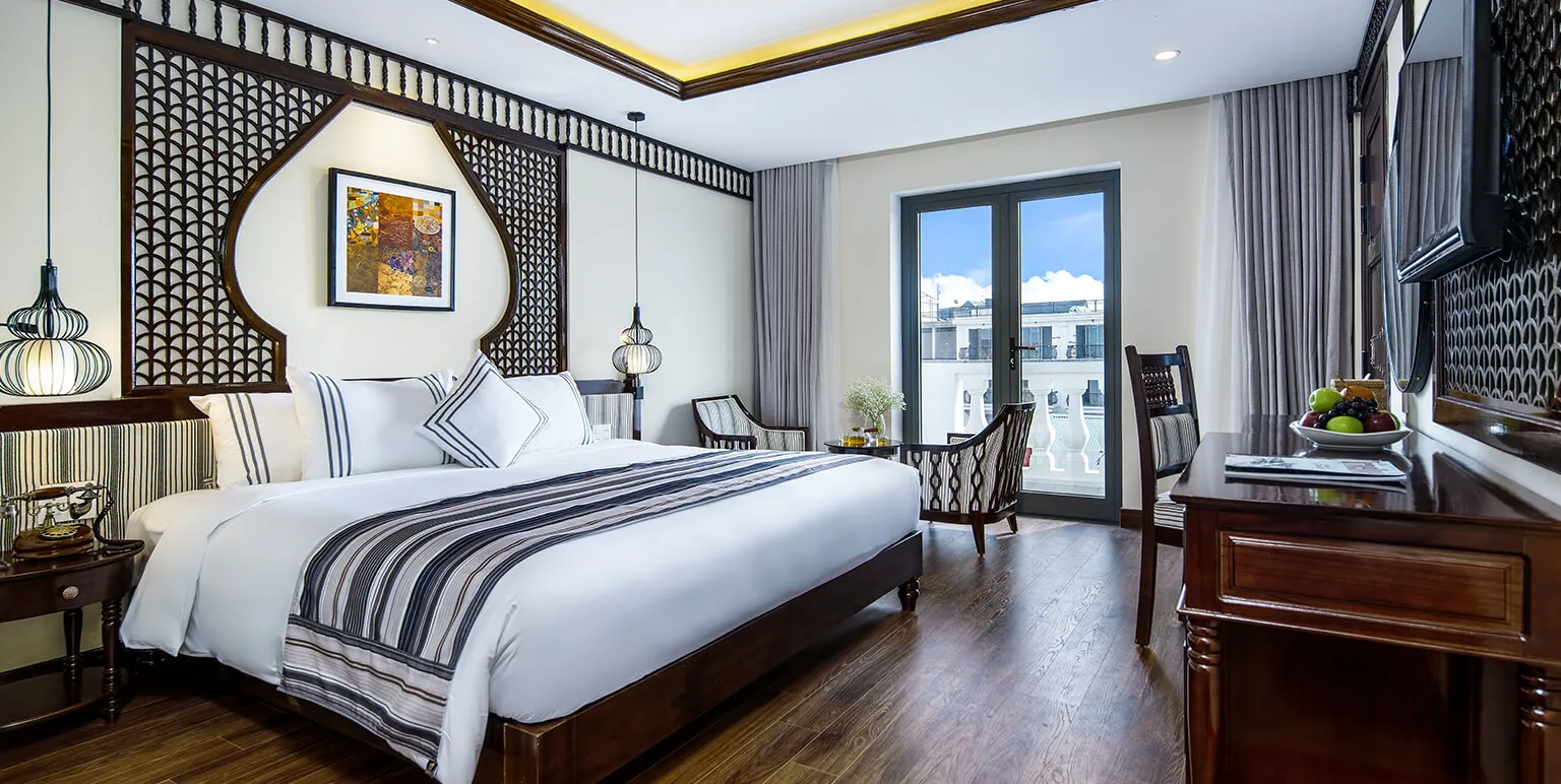 Paradise Hotel Hoi An – Khách sạn 3 sao với kiến trúc cổ điển đương đại cùng hồ bơi tầng thượng có view cực đỉnh