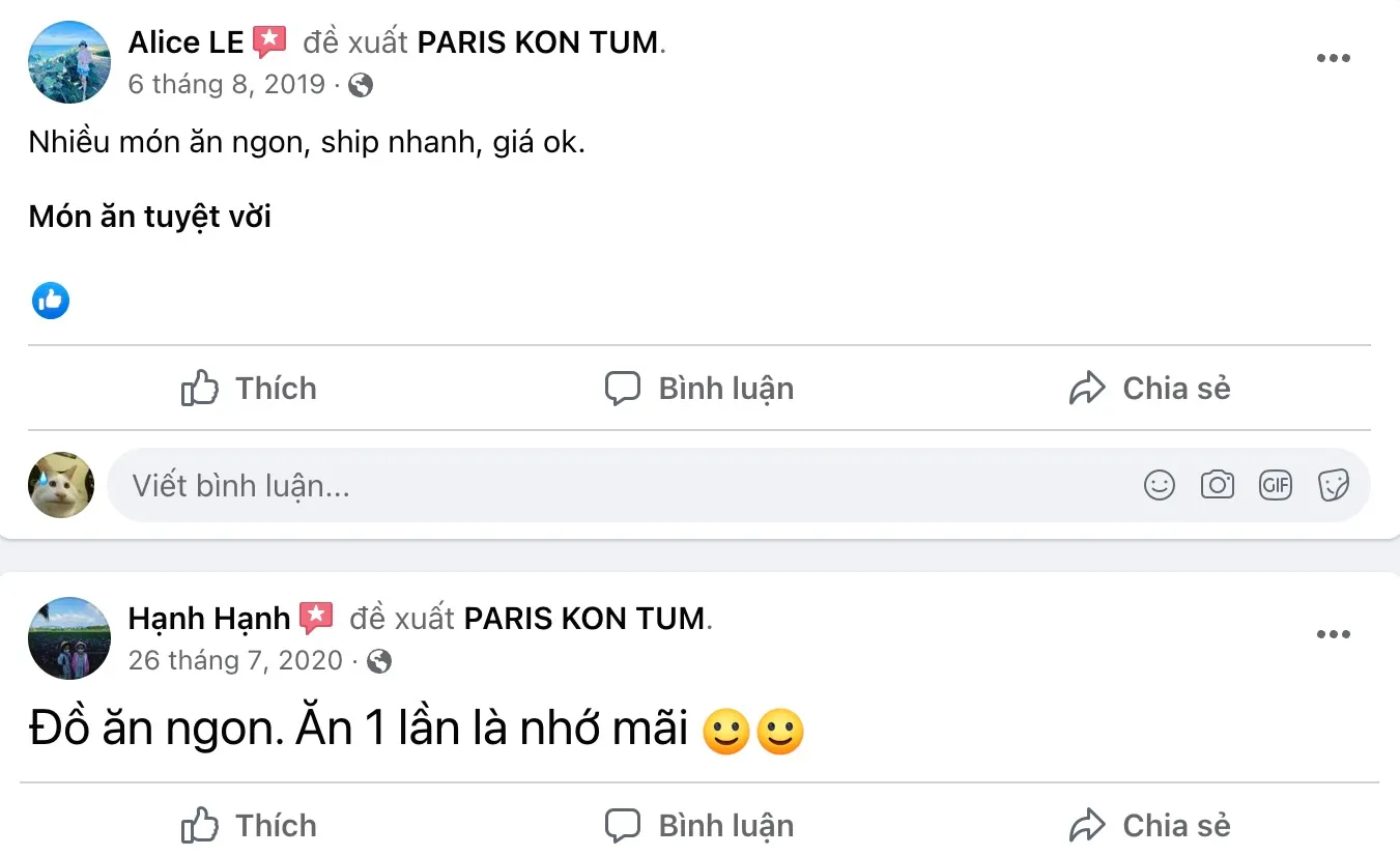 Paris Kon Tum với menu món Âu hấp dẫn đã sẵn sàng khiến bạn thích mê