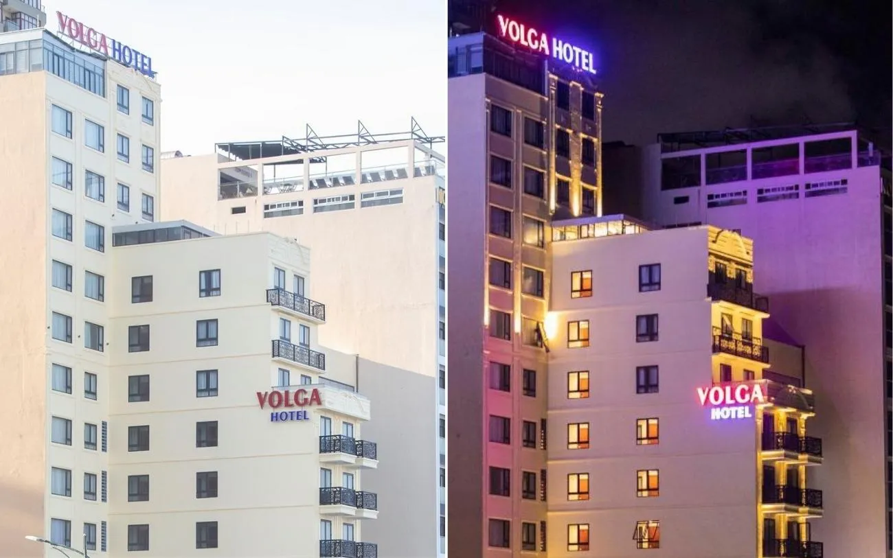 Phong cách kiến trúc Á – Âu sang trọng của VOLGA HOTEL