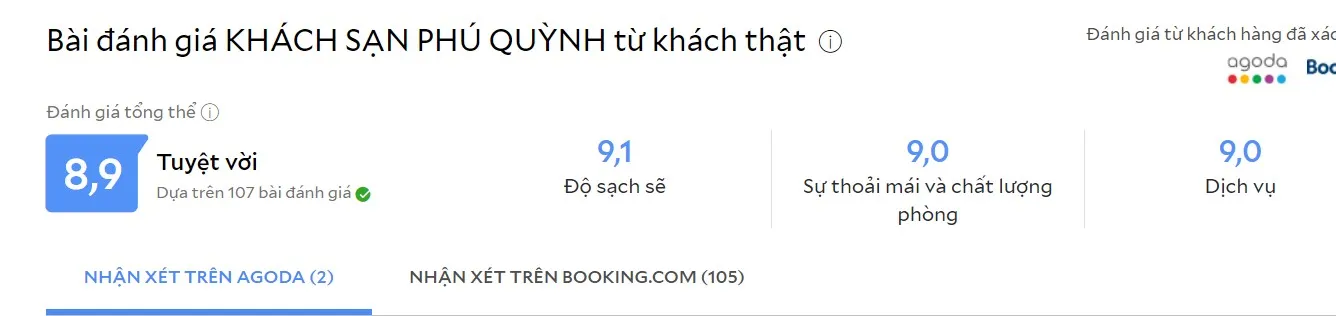 Phú Quỳnh Hotel – Khách sạn 2 sao giản dị và bình yên