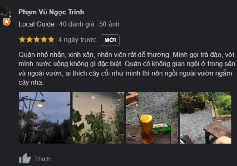 Quán cà phê Khu Vườn Bình Yên, nét mộc mạc sâu trong con hẻm nhỏ