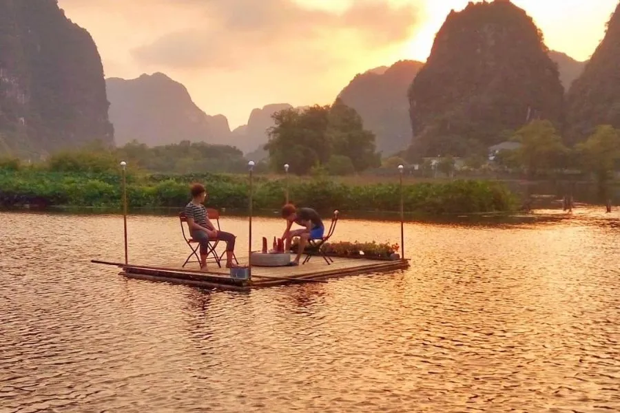 Quoc Khanh Bamboo homestay, nơi ngắm hoàng hôn dưới chân đồi