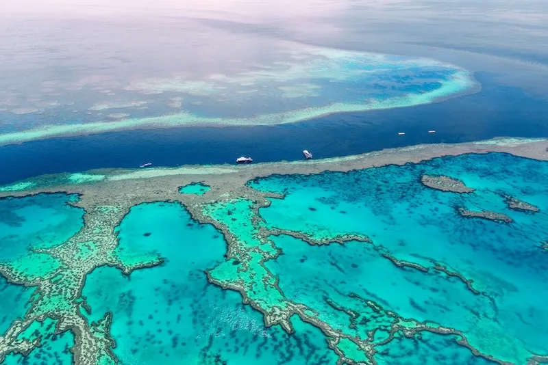 Rạn san hô Great Barrier, tạo tác ngoài khơi xa Queensland