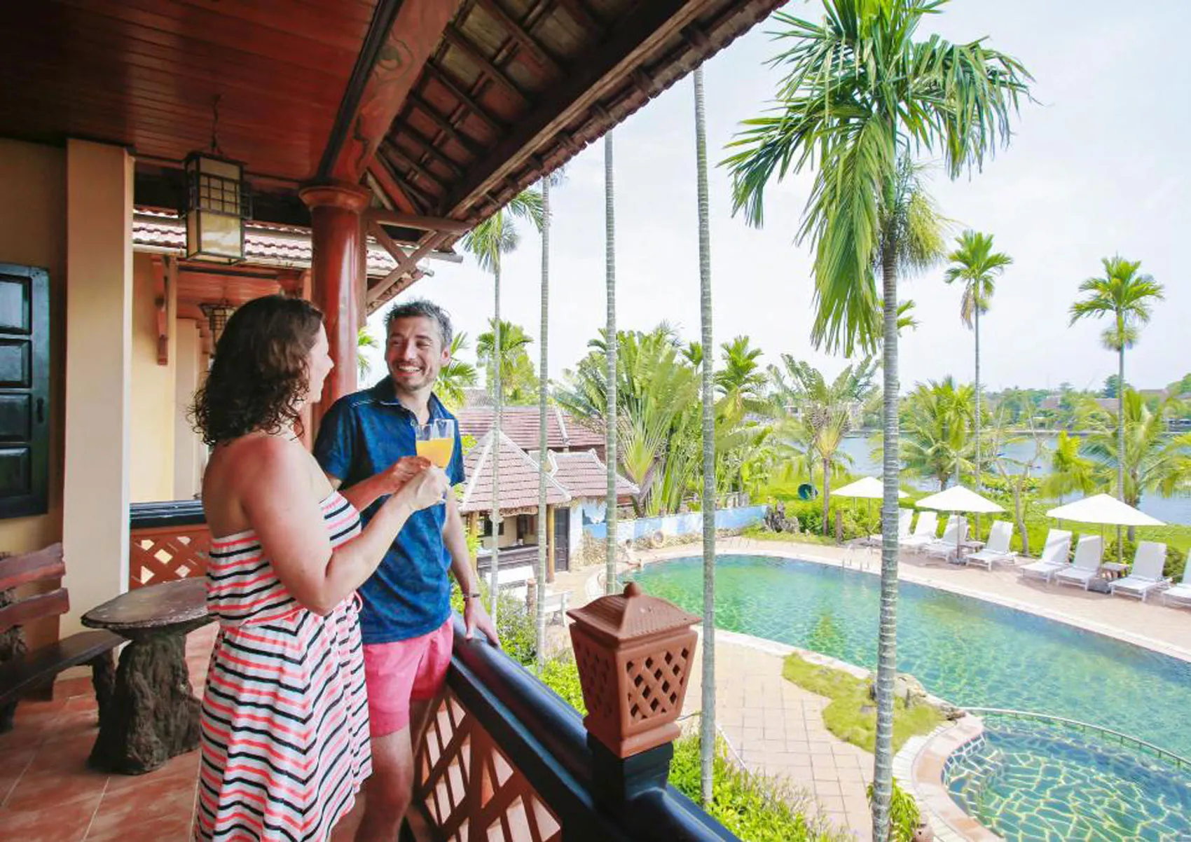 Resort Phố Hội Ven Sông – Có một làng quê thu nhỏ bên dòng sông Thu Bồn thơ mộng