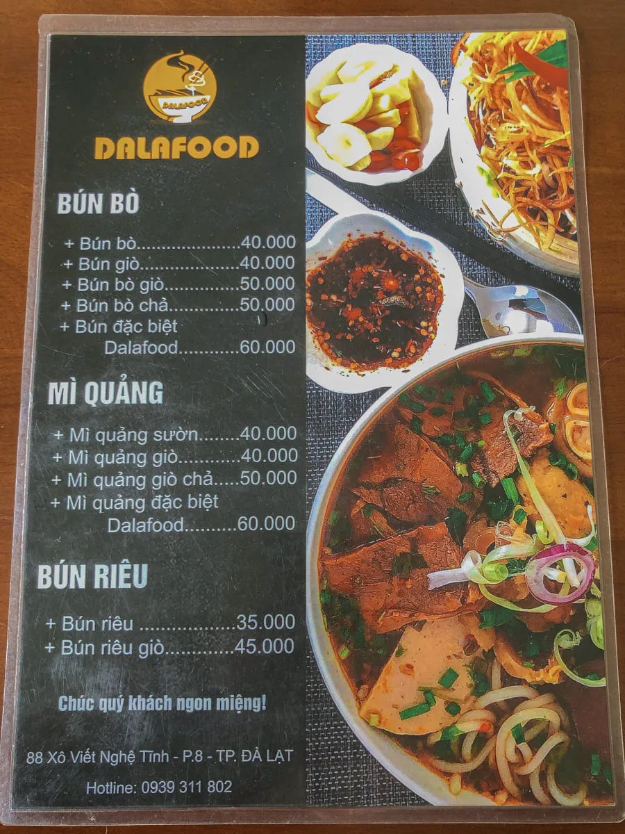 Review quán Bún bò Dalafood trứ danh có hấp dẫn như lời đồn