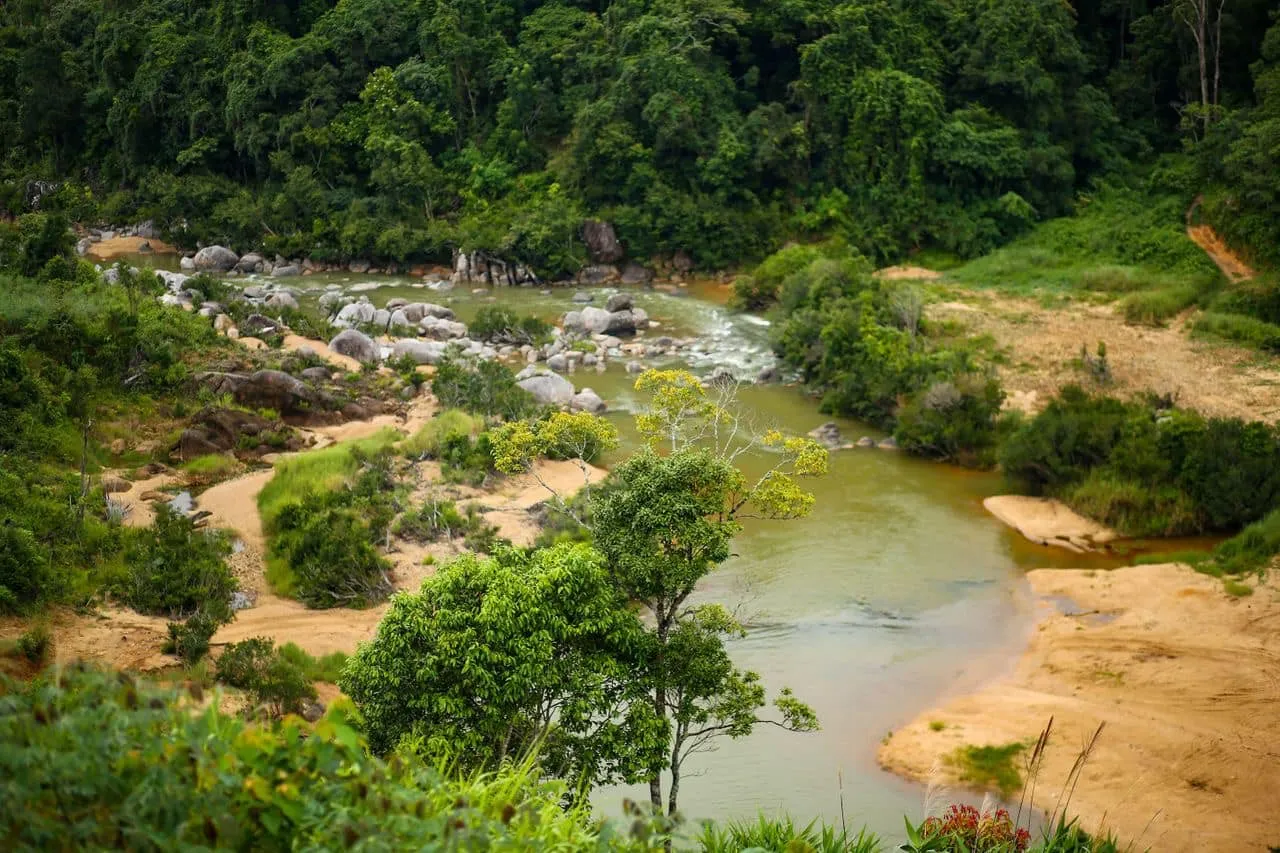 Ruộng bậc thang làng Kon Tu Rằng bình yên trên cao nguyên thơ mộng