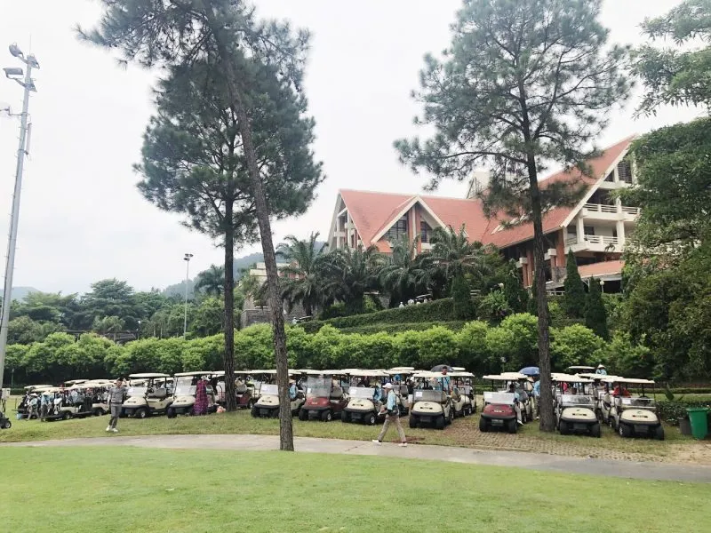 Sân golf Tam Đảo nơi không gian xanh trải dài bất tận