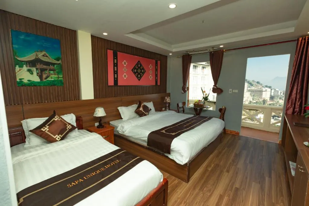 Sapa Unique Hotel – Khách sạn 3 sao có view hướng núi, toạ lạc trung tâm Sapa