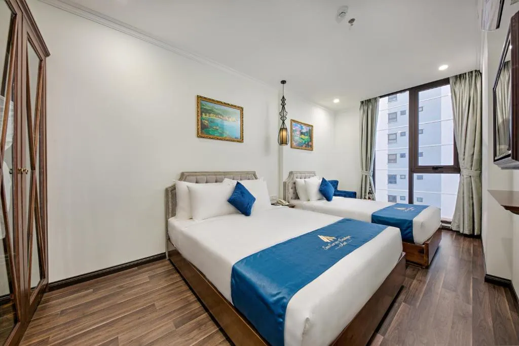 Sea Corner Boutique Hotel and Apartment khiến bạn chìm đắm vào không gian xanh đại dương