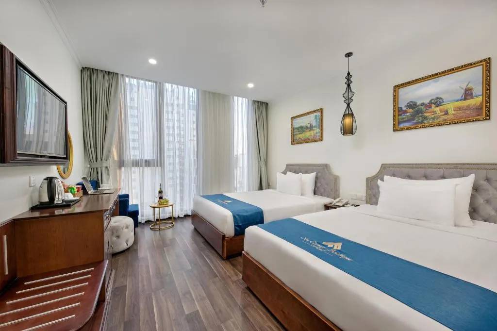 Sea Corner Boutique Hotel and Apartment khiến bạn chìm đắm vào không gian xanh đại dương