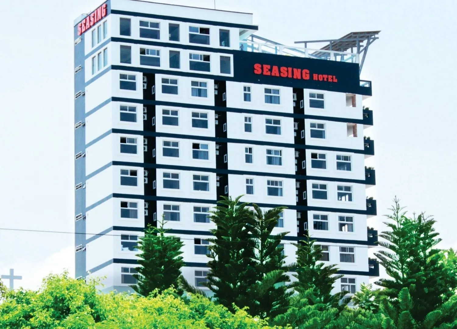 Seasing Boutique Hotel, đặc sắc vườn hoa ngay trong khuôn viên