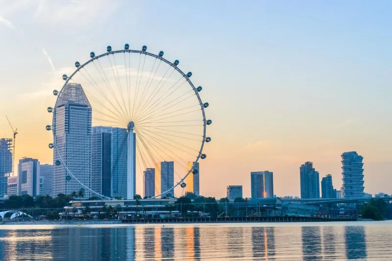 Singapore Flyer vòng quay ngắm cảnh lớn nhất châu Á