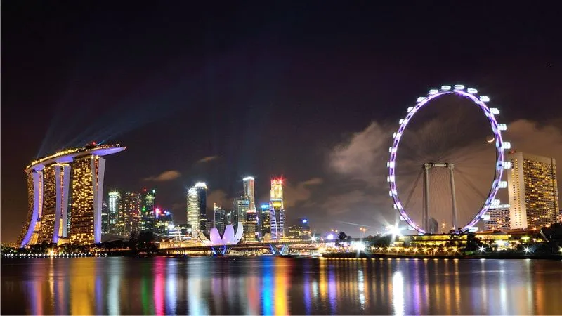 Singapore Flyer vòng quay ngắm cảnh lớn nhất châu Á