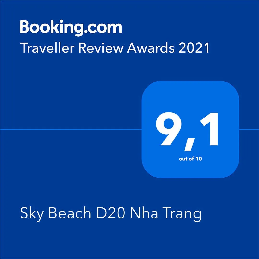 Sky beach D20 Nha Trang được vinh dự đạt giải Khách hàng đánh giá