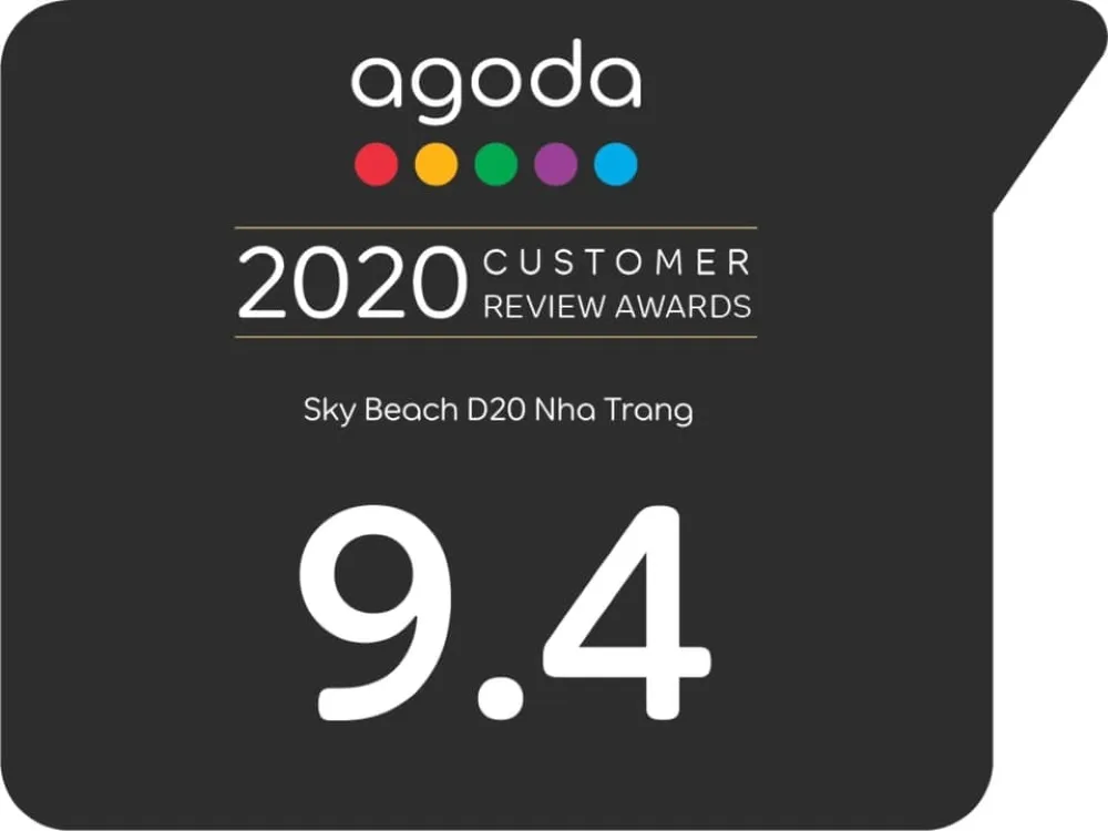 Sky beach D20 Nha Trang được vinh dự đạt giải Khách hàng đánh giá