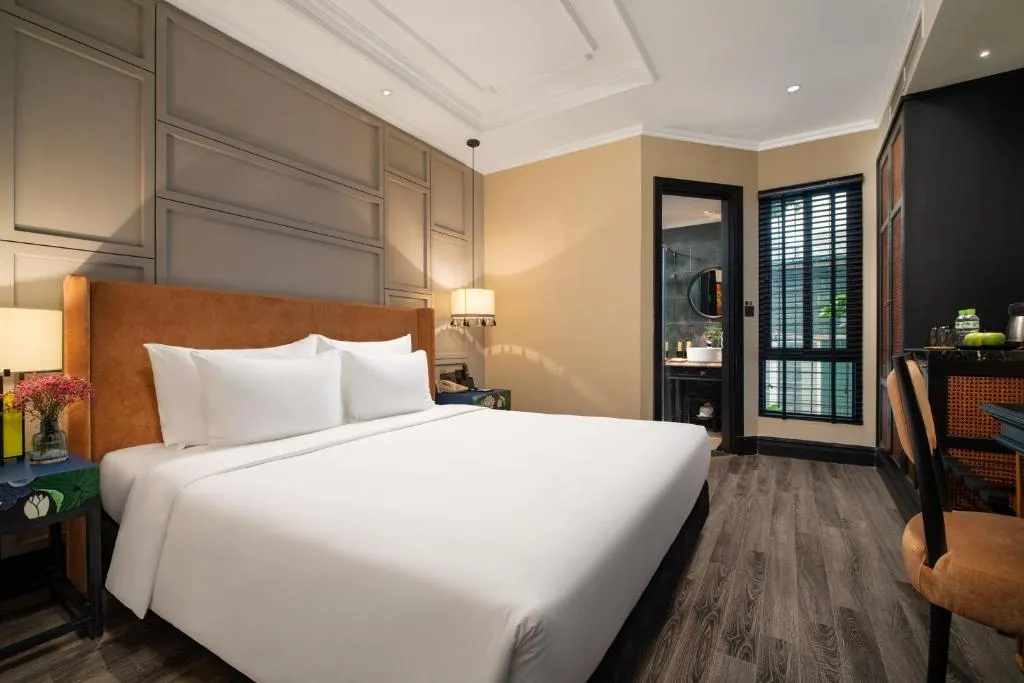 Solaria Hotel Hanoi ấn tượng với lối thiết kế mang đậm nét truyền thống Việt Nam