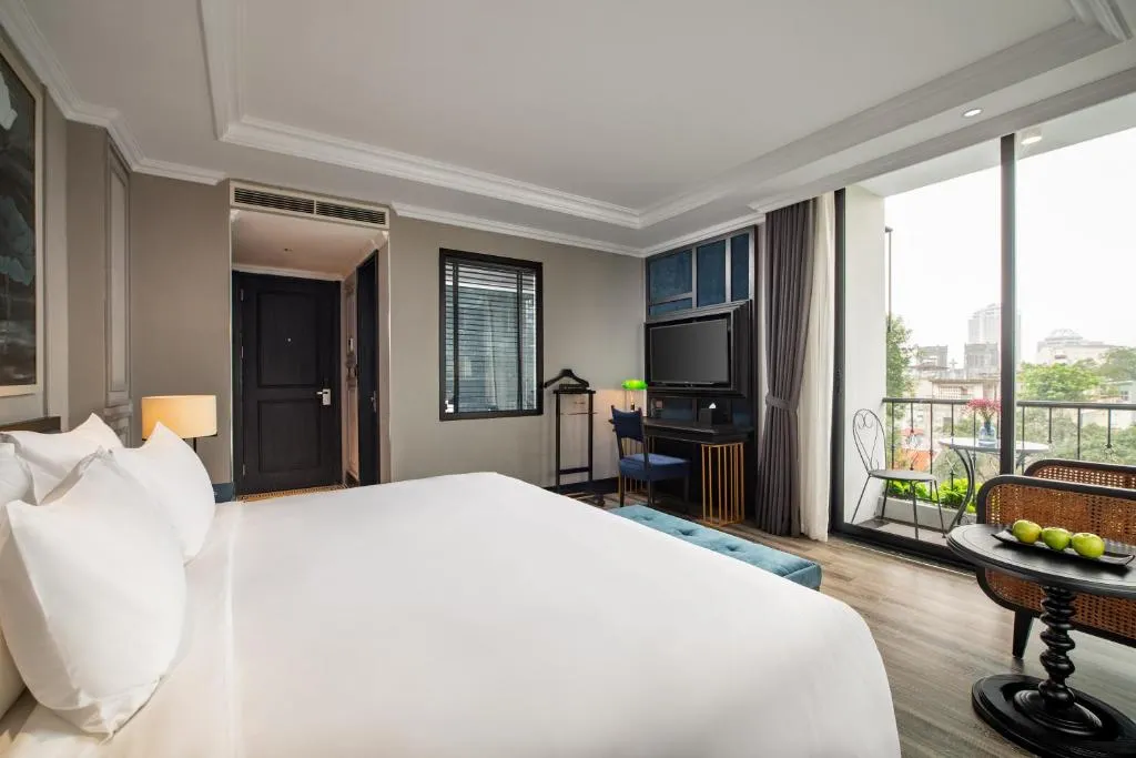 Solaria Hotel Hanoi ấn tượng với lối thiết kế mang đậm nét truyền thống Việt Nam